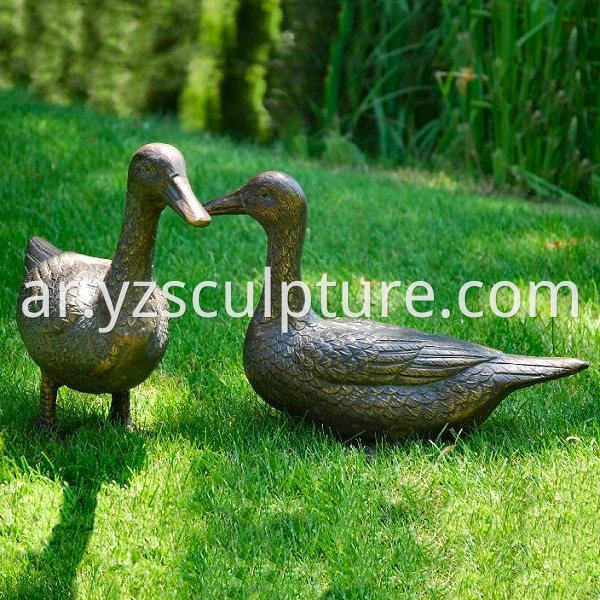  Life Size Duck Sculpture 